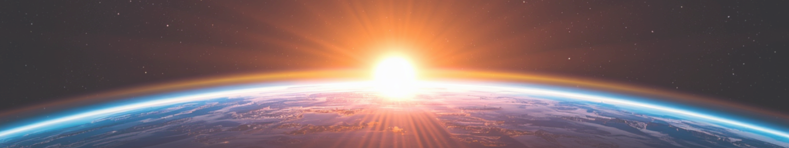 The Humanity Movement — sunrise over planet Earth